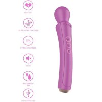 XOCOON Massagestab gebogen fuchsia