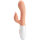Pretty Love Bloody Mary vibrator with clitoris stimulator skin-colored