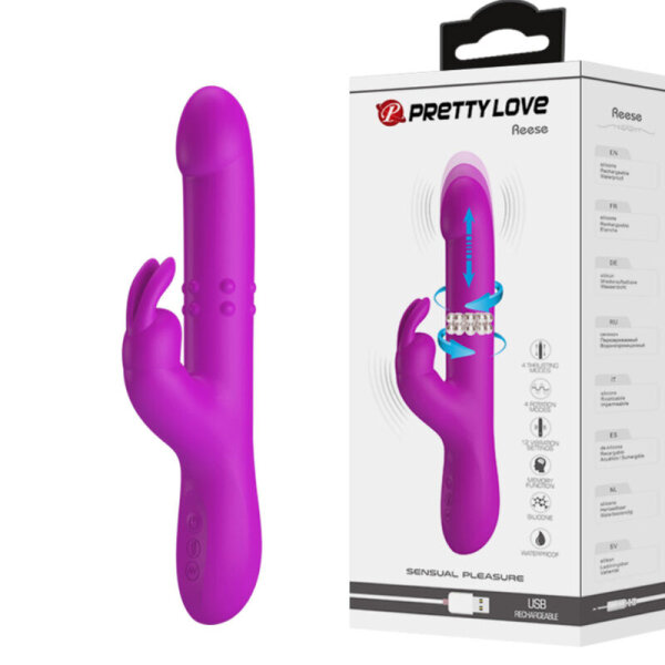 Pretty Love Rabbit Vibrator lila