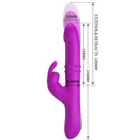 Pretty Love Rabbit Vibrator lila