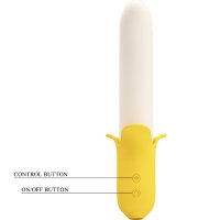 Pretty Love Banana Geek Vibrator yellow