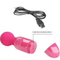 Pretty Love Mini Wand Massager Vibrator pink
