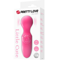 Pretty Love Mini Wand Massager Vibrator pink