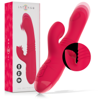 Intense Multifunktionaler Vibrator mit roter Zunge