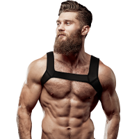 Fetish Submissive Attitude - Neoprene Sport Men Harness...