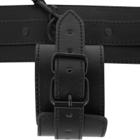 Intense ankle cuffs leather vegan