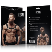 Fetish Submissive Attitude - Chest Sports Harness Adjustable Neoprene Men OS
