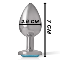 Intense Analplug aus Metall Größe S