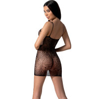 Passion Bodystocking Minikleid Onesize schwarz