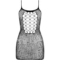 Passion Bodystocking Minikleid Onesize schwarz