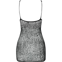 Passion Bodystocking Minikleid Onesize schwarz