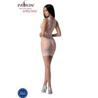 Passion bodystocking mini dress one size white