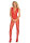Bodystocking Red S/M/L - XL/XXL