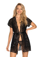 Giully Peignoir Black S/M