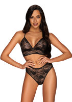 Kokietta Bra & Panties Black S/M