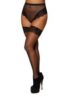 High Waisted Garter Thong - S