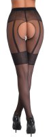Cottelli LEGWARE - Crotchless Tights Size 2