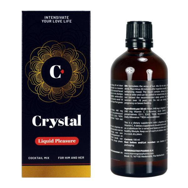 Morningstar - Crystal Liquid Pleasure - 100 ml Lösung