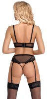 Cottelli LINGERIE - Bra & Thong black S