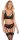 Cottelli LINGERIE - Bra & Thong black S