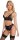 Cottelli LINGERIE - Bra & Thong black S