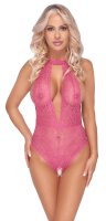 Cottelli LINGERIE - open Body pink S/M