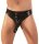 Latex Herren Slip schwarz M/L