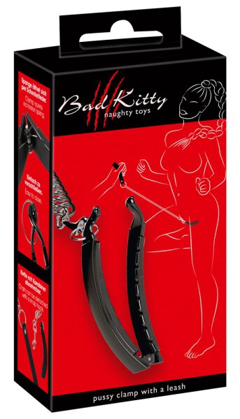 Bad KItty Pussy Klammer mit Leine