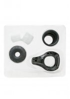 Perfect Fit Premium Penisring Set schwarz