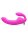 XR Brands Royal Rider Vibro Strap-On Dildo pink