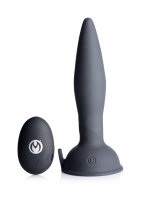 XR Brands Turbo Ass-Spinner Silikon Anal Plug mit...