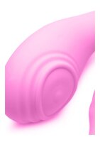 XR Brands U-Pulse Pulsating Vibro Strap-On pink