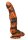 XR Brands Sabretooth Tiger Dildo orange black