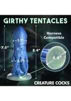 XR Brands Octopus Dildo blue