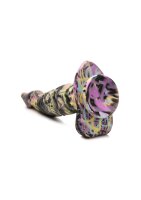 XR Brands Monster Dildo gelb lila schwarz
