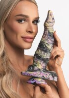 XR Brands Monster Dildo gelb lila schwarz