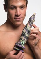 XR Brands Monster Dildo gelb lila schwarz