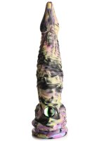 XR Brands Monster Dildo gelb lila schwarz