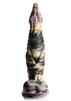 XR Brands Monster Dildo gelb lila schwarz