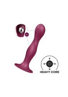 Double Ball-R - Weighted Dildo - Red