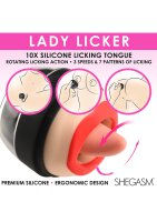 XR Brands Lady Licker Stimulator Zunge mit Vibration schwarz
