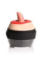 XR Brands Lady Licker Stimulator Zunge mit Vibration schwarz