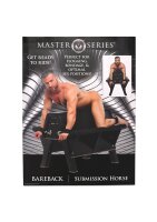 XR Brands Pferde Barren-Bondage-Bank schwarz