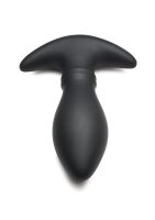 Thunder Plugs Rim Slide Sliding Ring Silicone Butt Plug Black