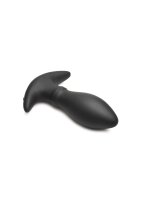 Thunder Plugs Rim Slide Sliding Ring Silicone Butt Plug Black