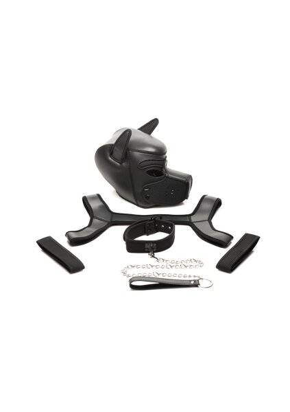XR Brands Complete Petplay Puppy Set black
