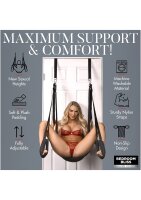 XR Brands Lovers Tür Schaukel Schwarz