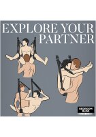 XR Brands Lovers Tür Schaukel Schwarz