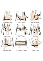 XR Brands Throne Adjustable Sex Swing with Stand