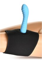 XR Brands Lovers Thigh Harness - Black